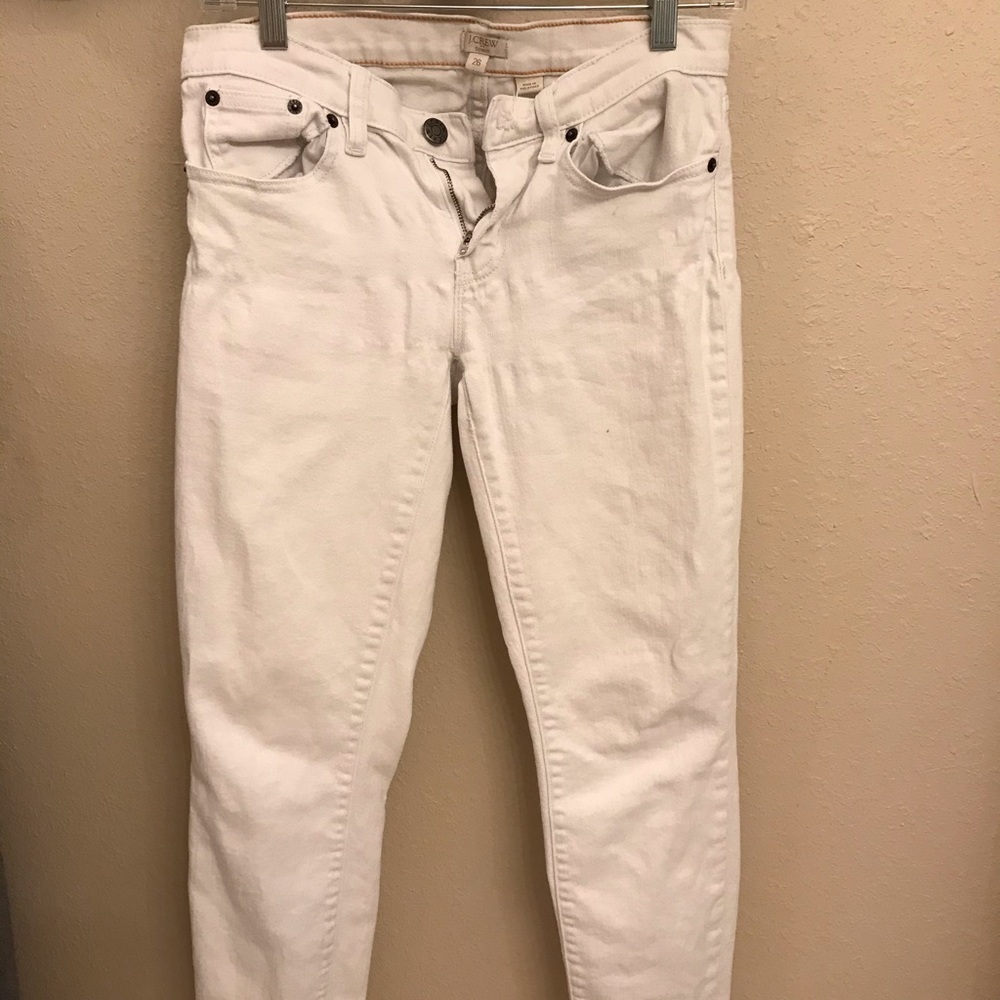 White JCREW Jeans